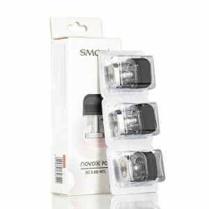 Smok Novo X Replacement Pods  DC MTL .8 Pod