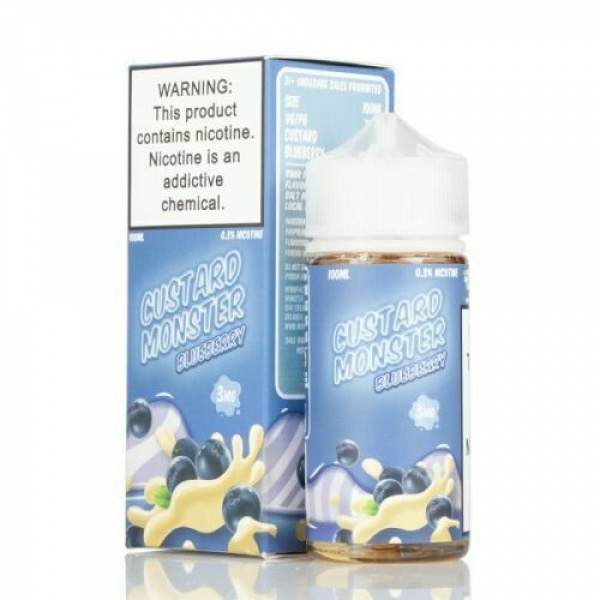 MVL Custard 100ML Monster Blueberry 03mg
