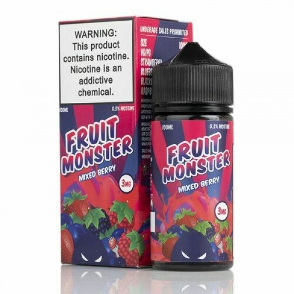 MVL Fruit Monster 100ML Mixed Berry 06mg
