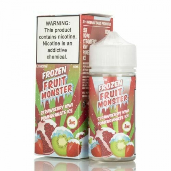 MVL Fruit Monster 100ML Strawberry Kiwi Pomegranate ICE 06mg