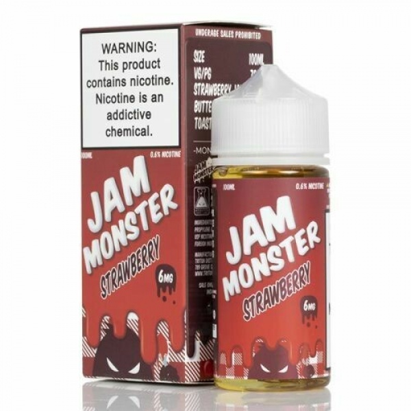 MVL Jam Monster 100ML Strawberry 06mg