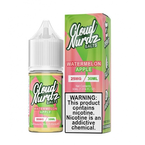 Cloud Nurdz Salt 30ML Watermelon Apple 25MG