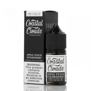 Coastal Clouds Co. Saltwater 30ML Apple Peach  Strawberry 50mg