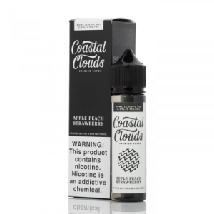 Coastal Clouds 60ML Apple Peach Strawberry 06mg