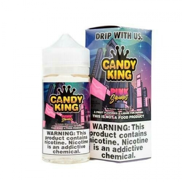 Candy King 100ML Pink Squares 06mg