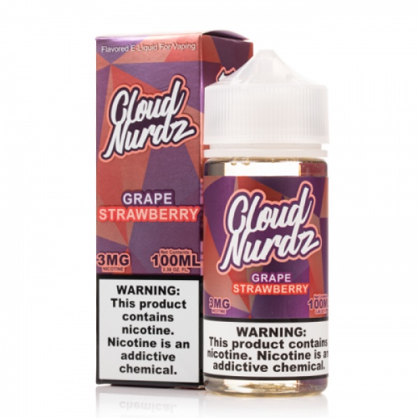 Cloud Nurdz 100ML Grape Strawberry 03mg