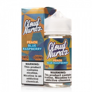Cloud Nurdz 100ML Peach Blue Razz 03mg
