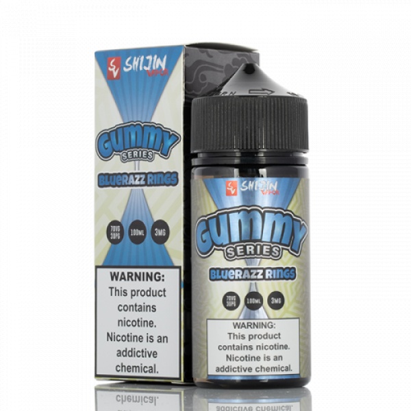 SV Gummy 100ML Blue Razz Rings 03mg