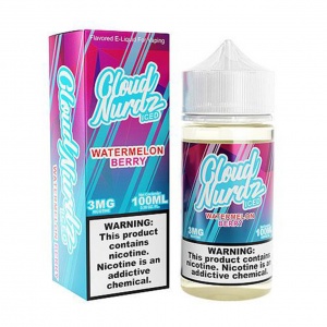 Cloud Nurdz 100ML Watermelon Berry Iced 03mg