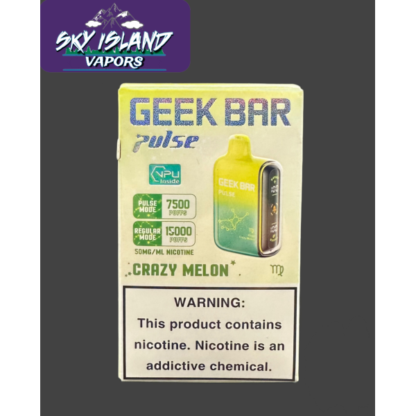 To be used with Crazy Melon Geek Bar Pulse