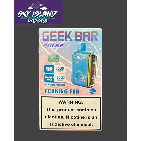 To be used with Fcuking Fab Geek Bar Pulse